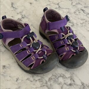Kids Keen Purple Sandals